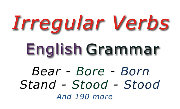 Irregular Verbs Present Past Past Participle English