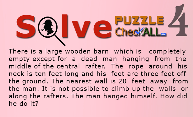 The Man who Hanged Himself - Lateral Thinking Puzzles