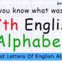 And (&), the 27th Letter of the English Alphabet