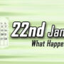 22nd January In History