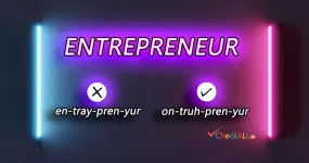 Commonly mispronounced words in English